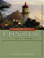Anderson's Business Law and the Legal Environment, Standard Volume